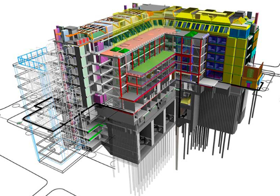 3D Revit BIM Modeling Services.