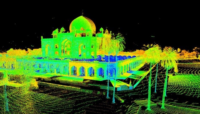 3D laser scanning for heritage building under the Nizamuddin Urban Renewal Initiative