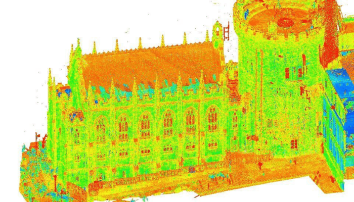 3D laser scanning of temples in Hampi