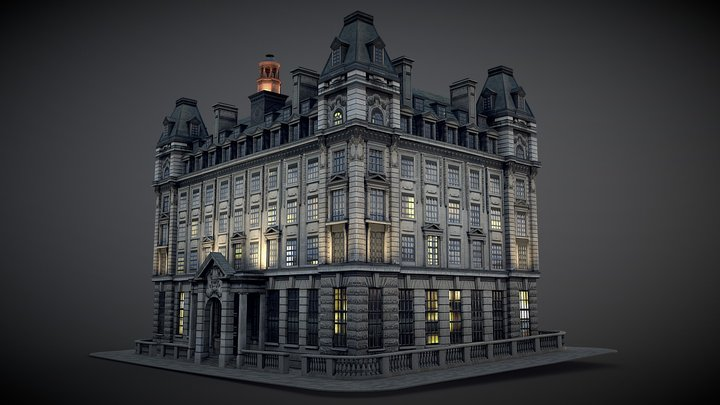 3D model of a building