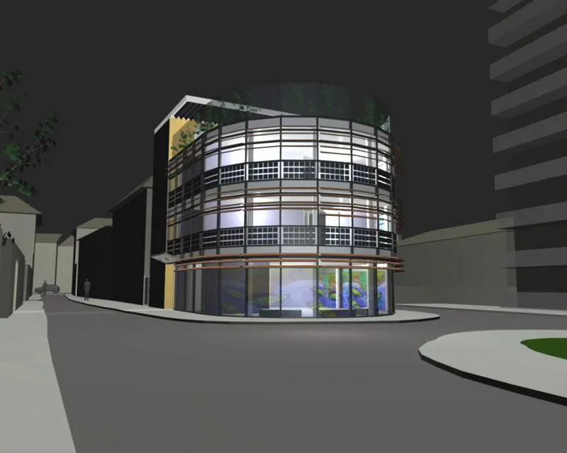 3D visualization of a project