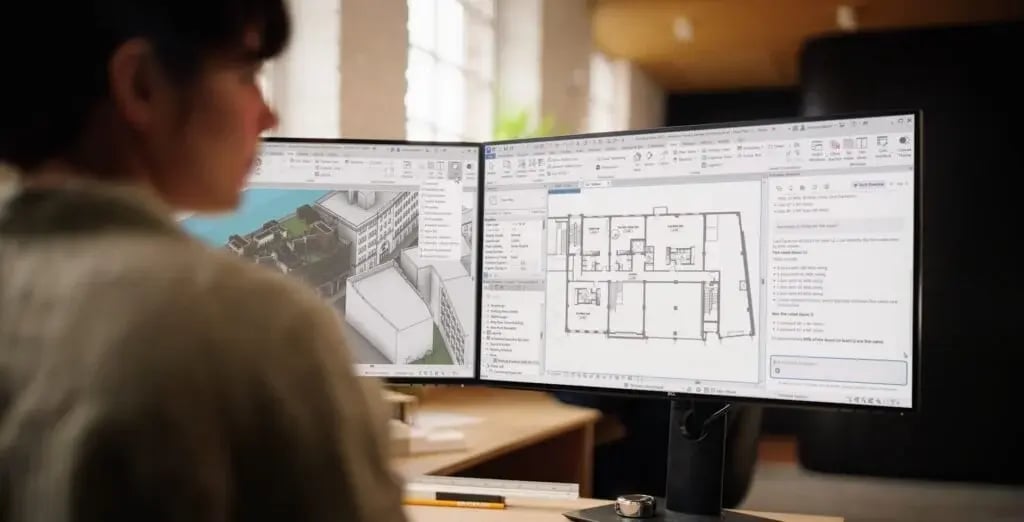 A BIM working on a project
