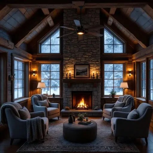 A Cabin House 