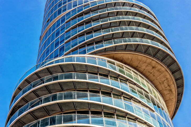 A High-rise commercial facade by Schüco India _one of the best facade engineering firms in India