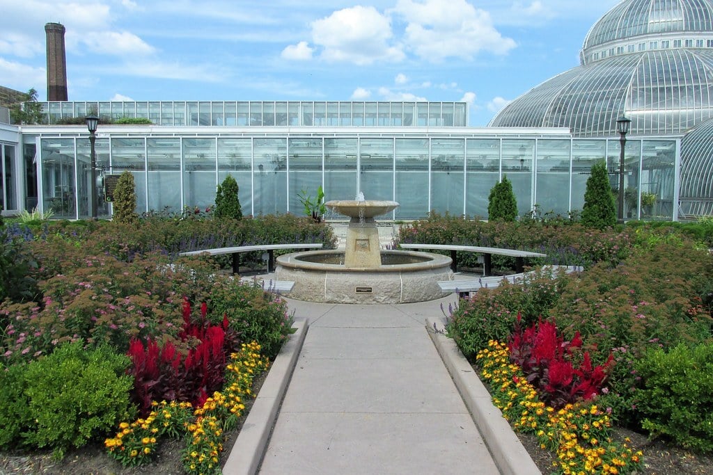 A conservatory Midwest greenhouse  