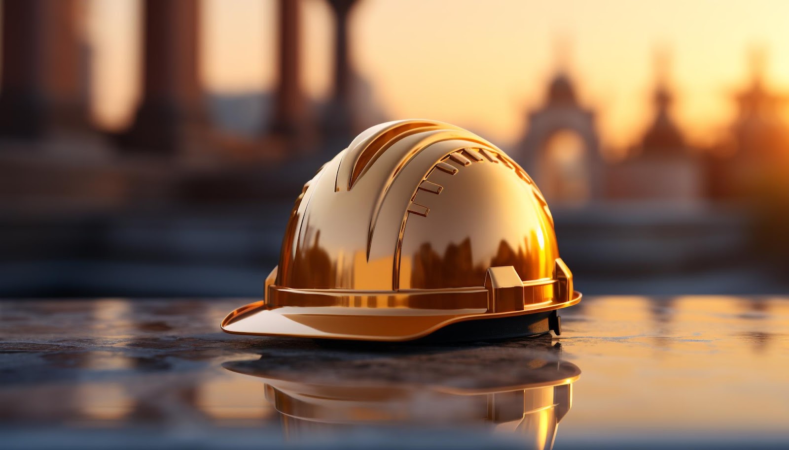 A construction hat