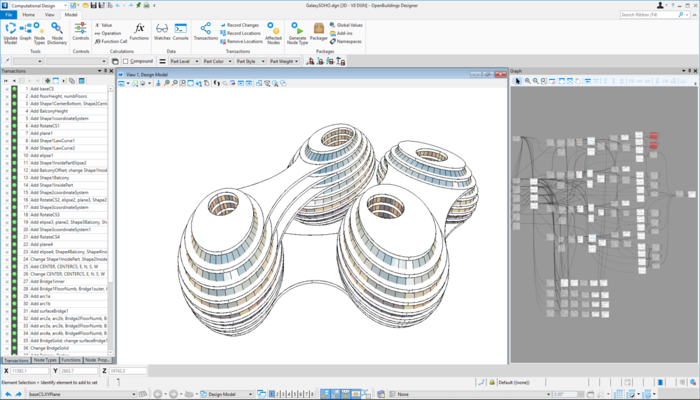 A generative design in progress