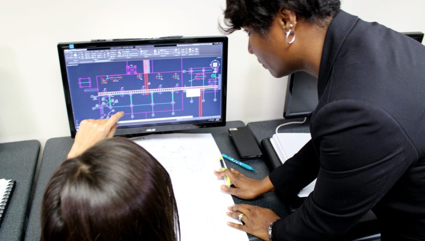 A team working on road design 3d model view using Navisworks