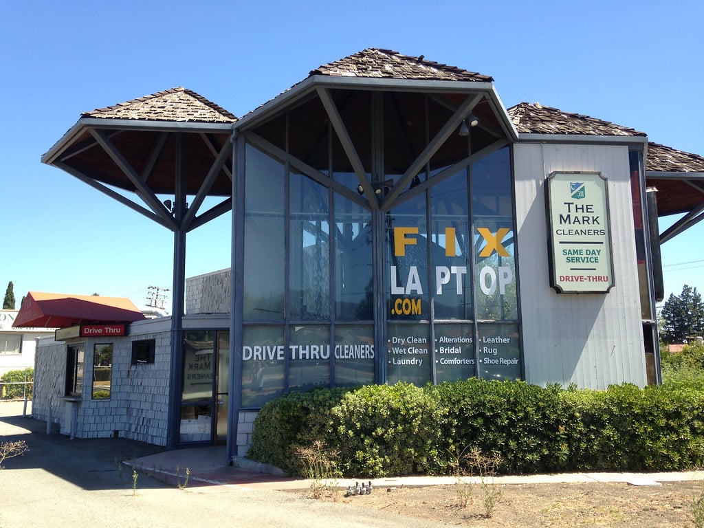An early retail development in San Jose