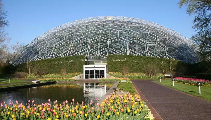 An example of a geodesic dome