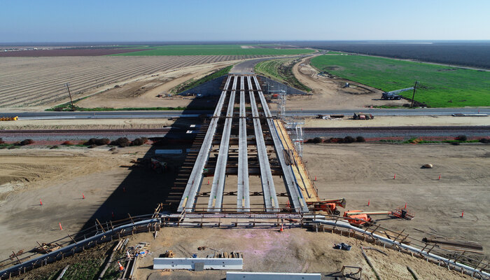 An image of California high-speed rail project