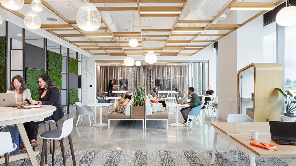 An image of Gensler, one of the biggest architecture firms in Florida.