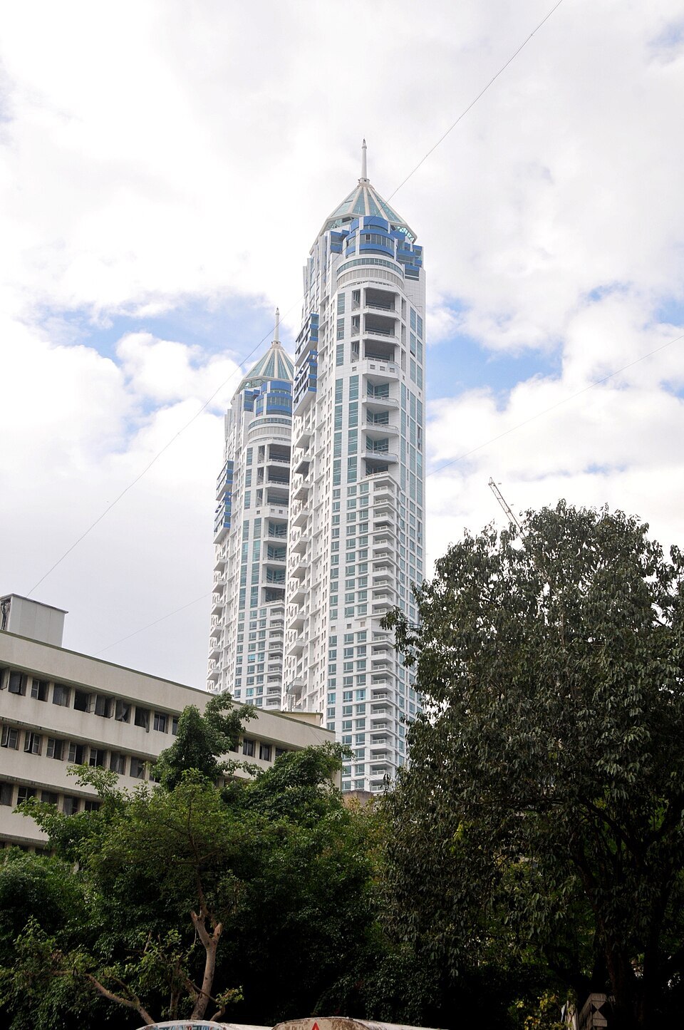 An image of Imperial Towers, highlighting its sleek design and towering presence.