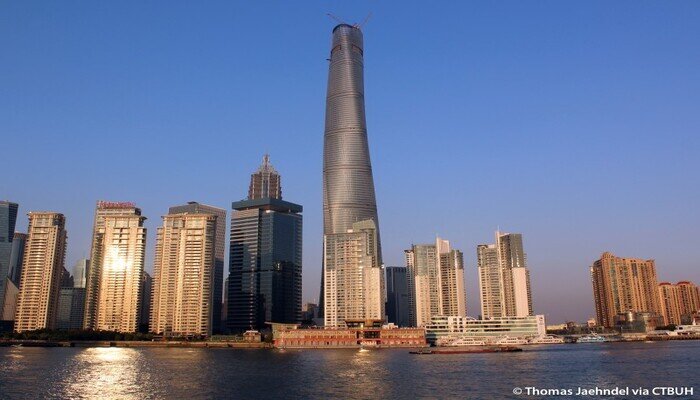An image of Shanghai Tower, China