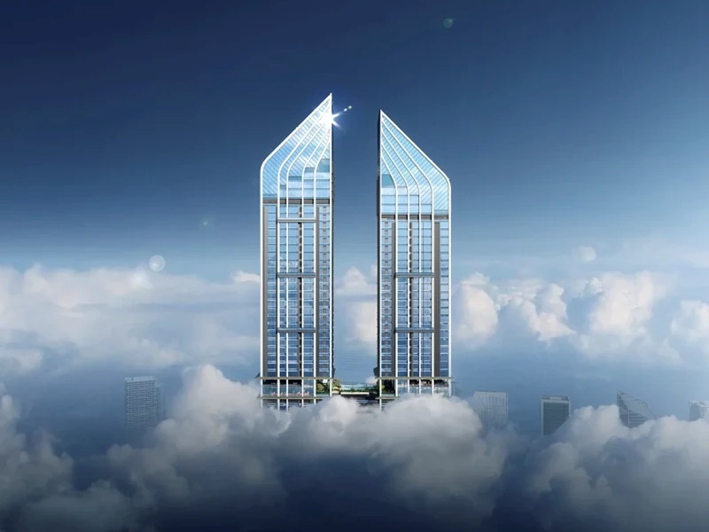 An image showing Aaradhya Avaan Tower 2 complementing Tower 1