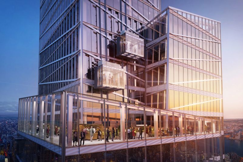 An image showing the exterior of the Summit One Vanderbilt, one of the unique buildings in NYC