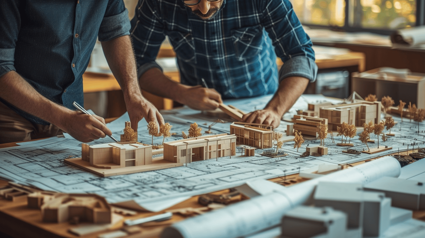 An ongoing architectural model crafting