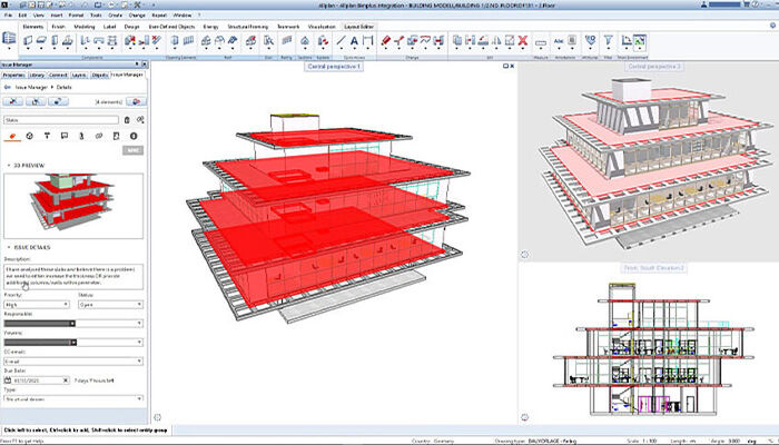 Application of Allplan software for project design
