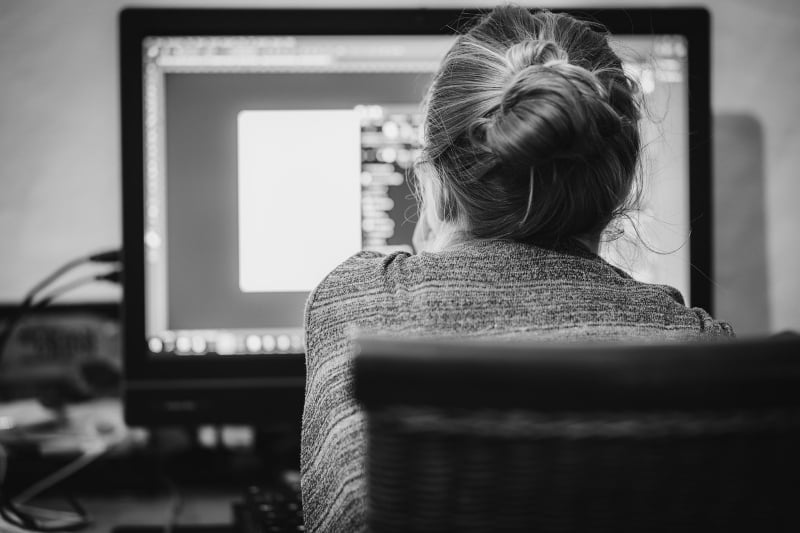 Architect Working on digital design