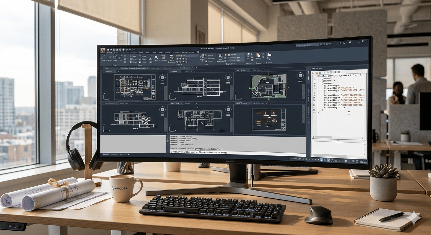 AutoCAD automation setup
