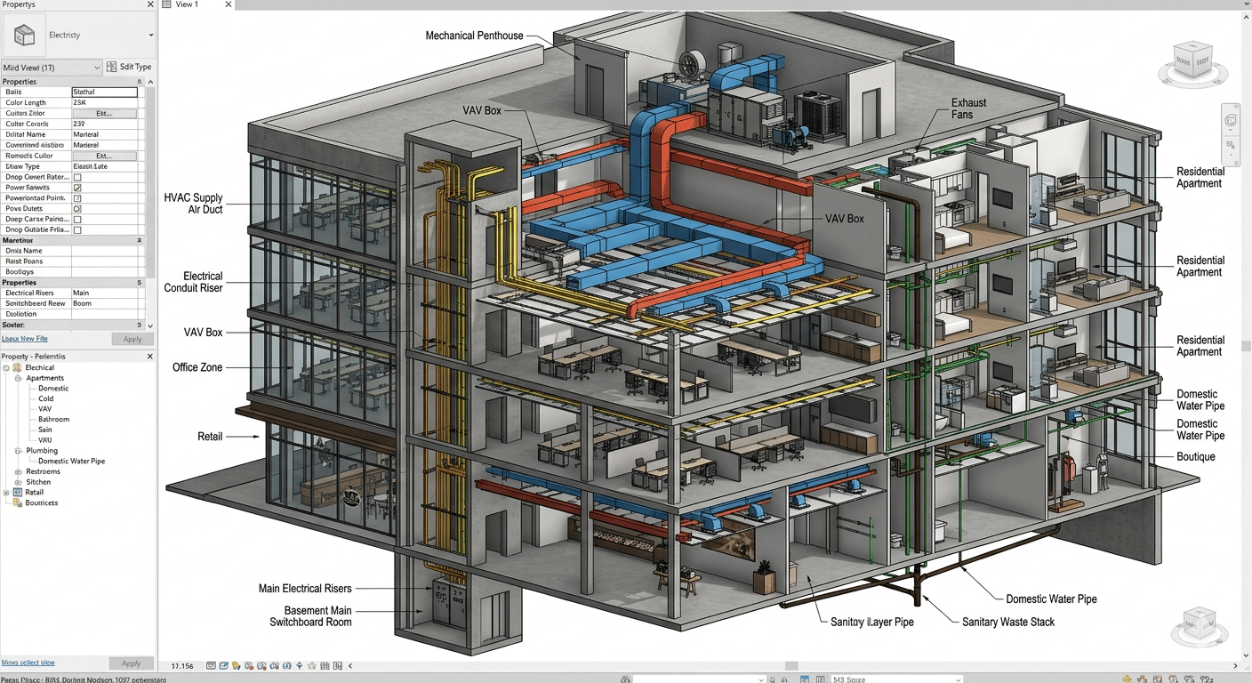 BIM coordination model