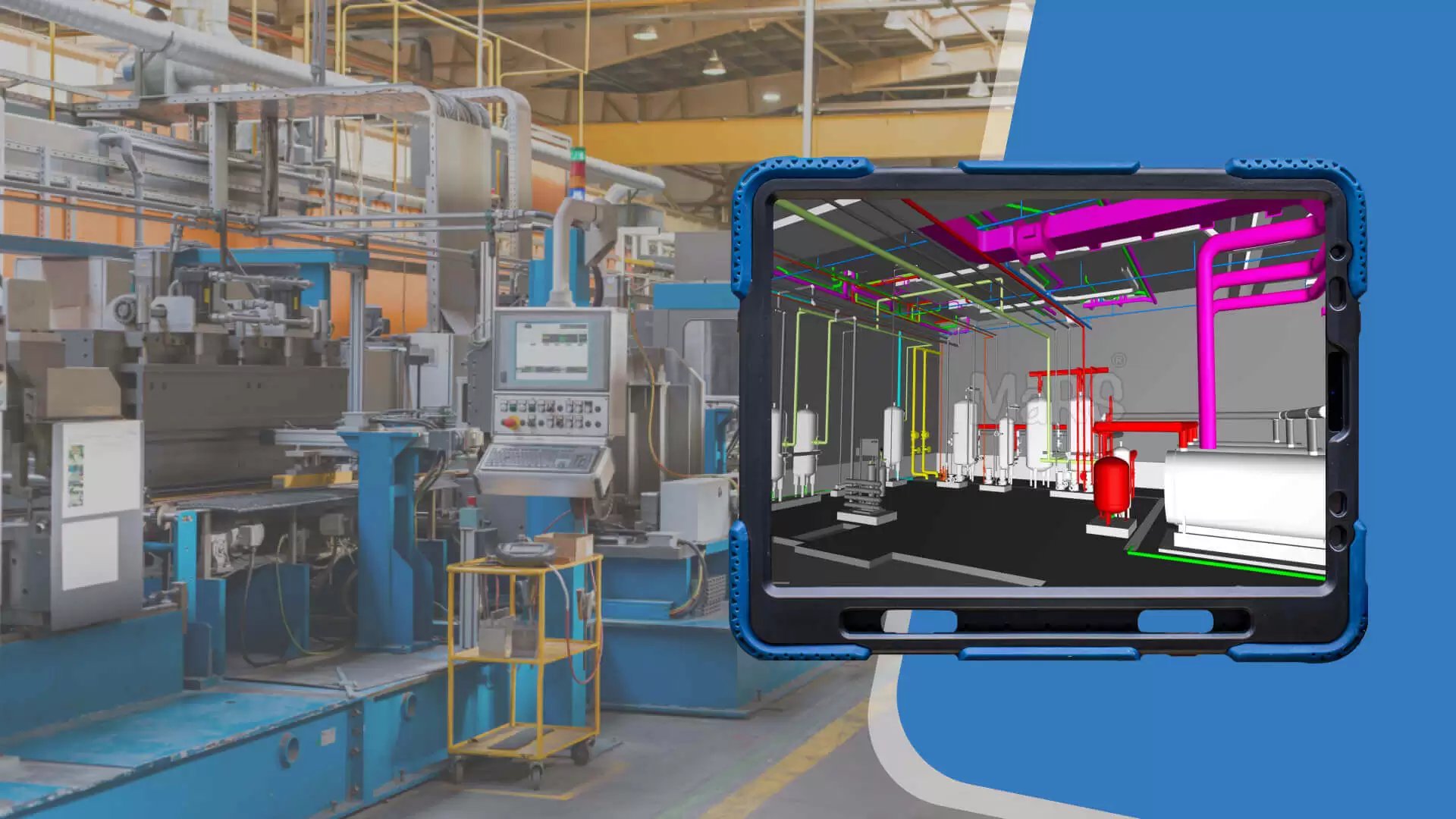 BIM model for MEP predictive maintenance.