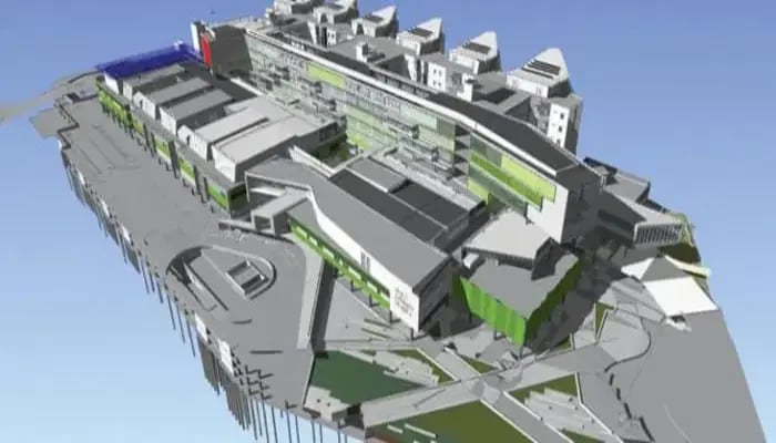 BIM model of the new Royal Adelaide Hospital