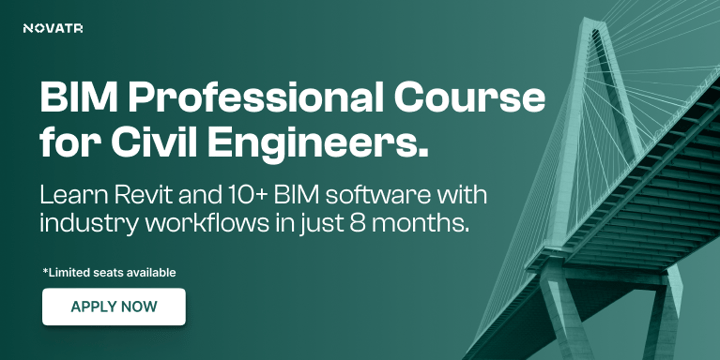 BIM Professional Course for Civil Engineers by Novatr