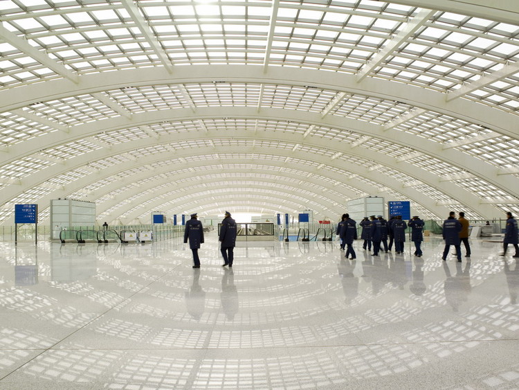 Beijing International Airport Interior View