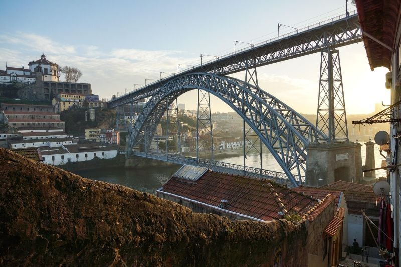 Bridge model in Tekla Structures