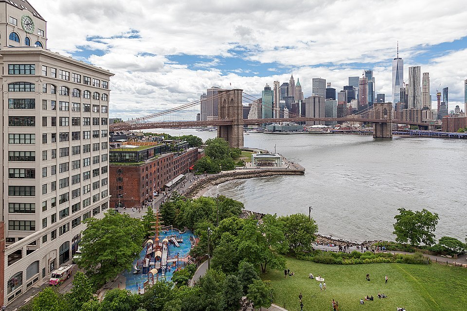 Brooklyn Bridge Park in New York City.