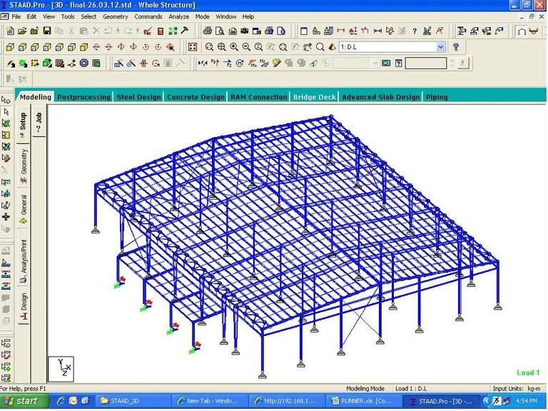 Building model illustrating integrated MEP design.