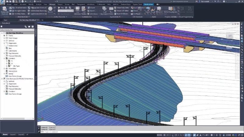 Civil 3d Interface