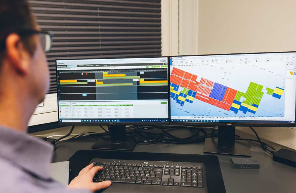 Construction Manager using BIM Software for a large scale project