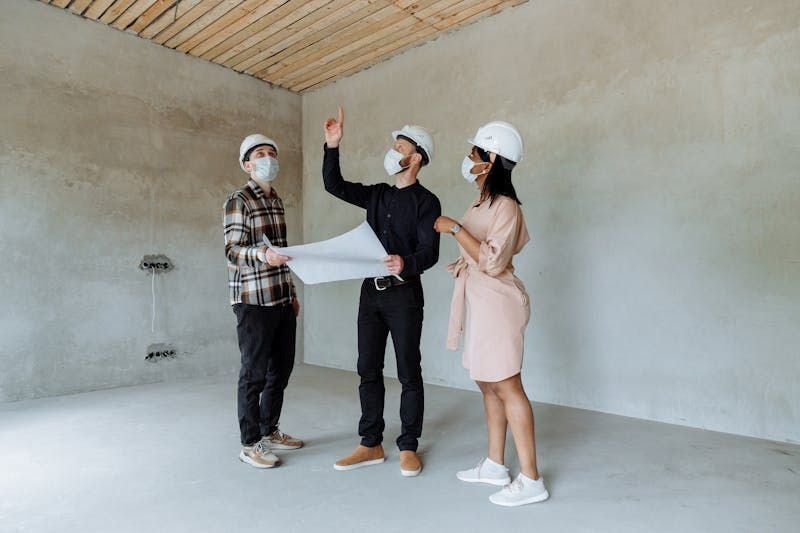 Construction team project review