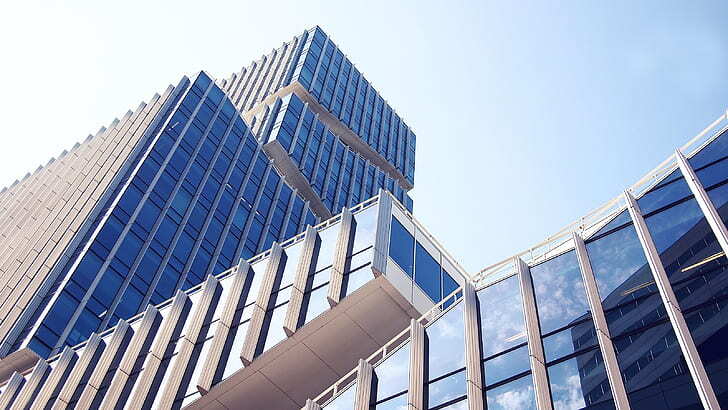 Contemporary BIM-designed building