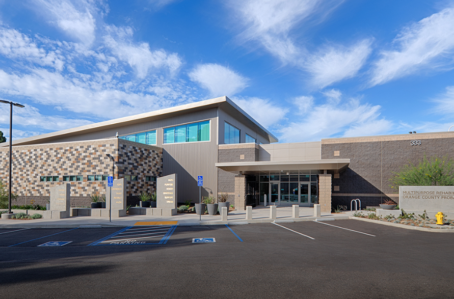 Contemporary rehabilitation center exterior design