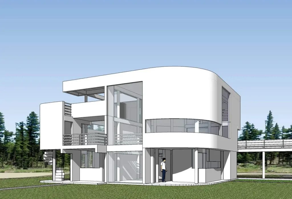 Design sketchup Building with Novatr