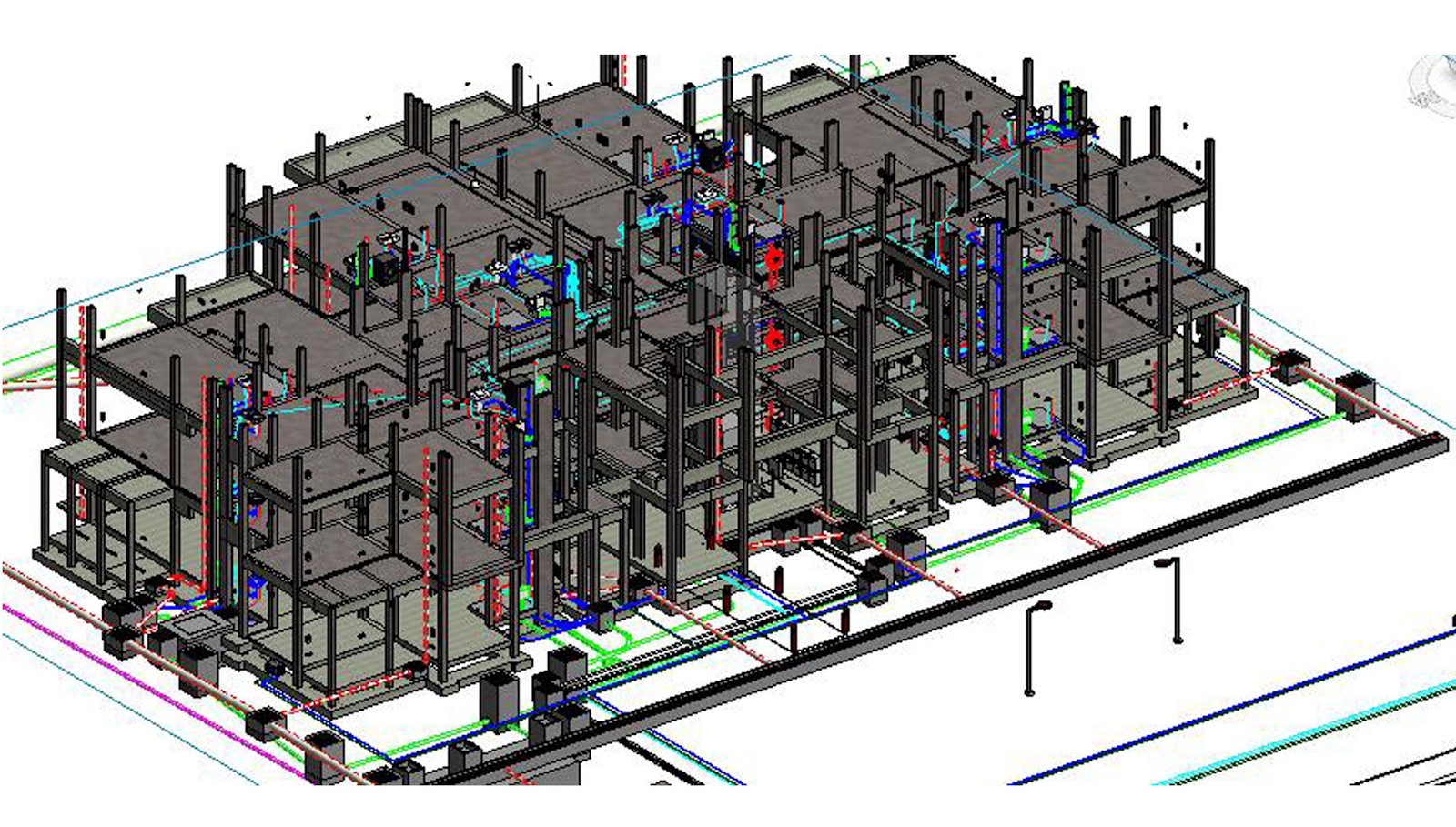 Digital model of a building