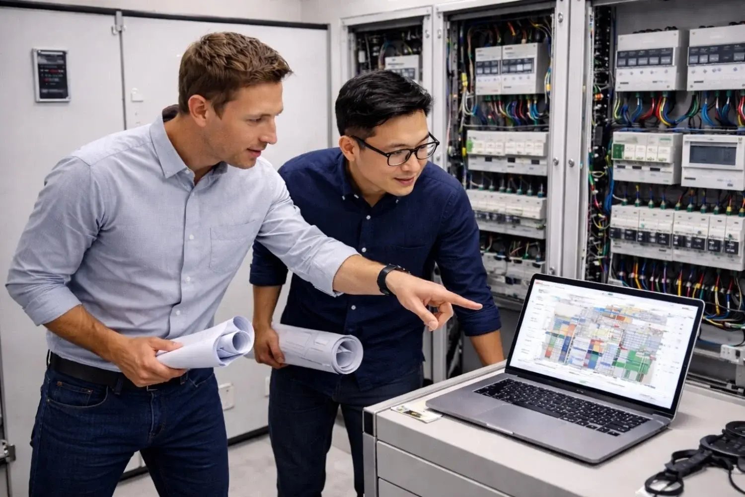 Electrical system planning using generative design methods.