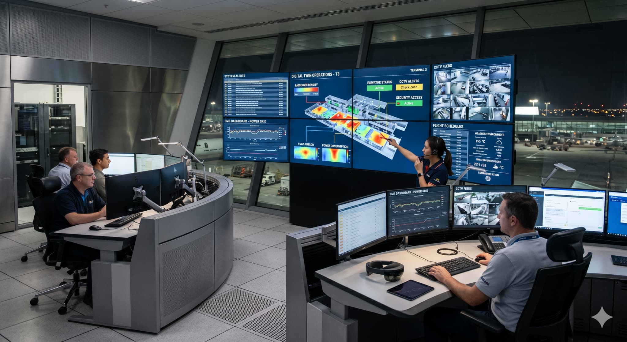 Facility operations center.