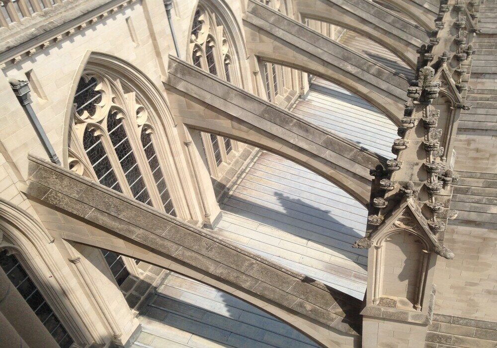 Flying Buttresses from St. Mary’s Cathedral