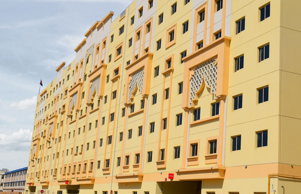 G+7+R STAFF ACCOMODATION AT JABAL ALI