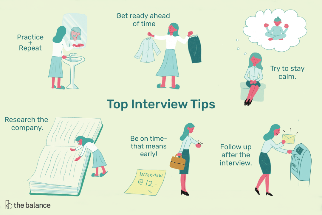 General interview preparation tips for landscape designers