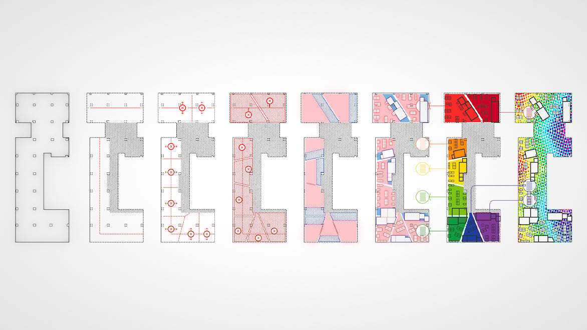 Generating and evaluating various stages of a design using generative design tools