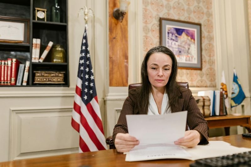 Government official at Lynch Harrison Brumleve Office