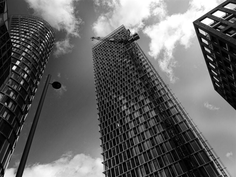 High-rise under construction