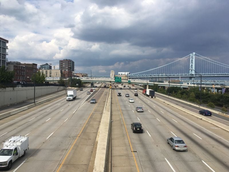 I‐95 interchange, Philadelphia