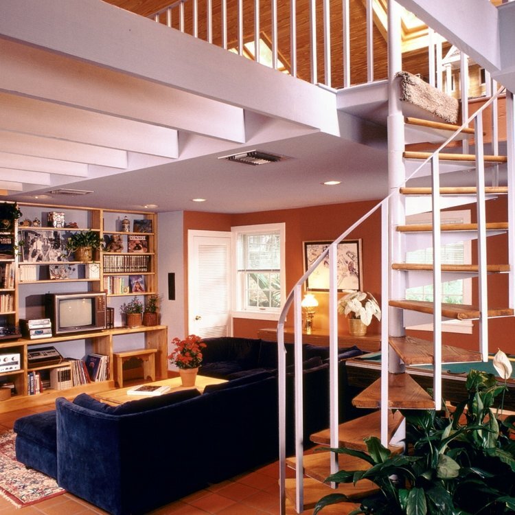 Image of a family room renovated by Robert Biery & Son Architecture and Interior Design.