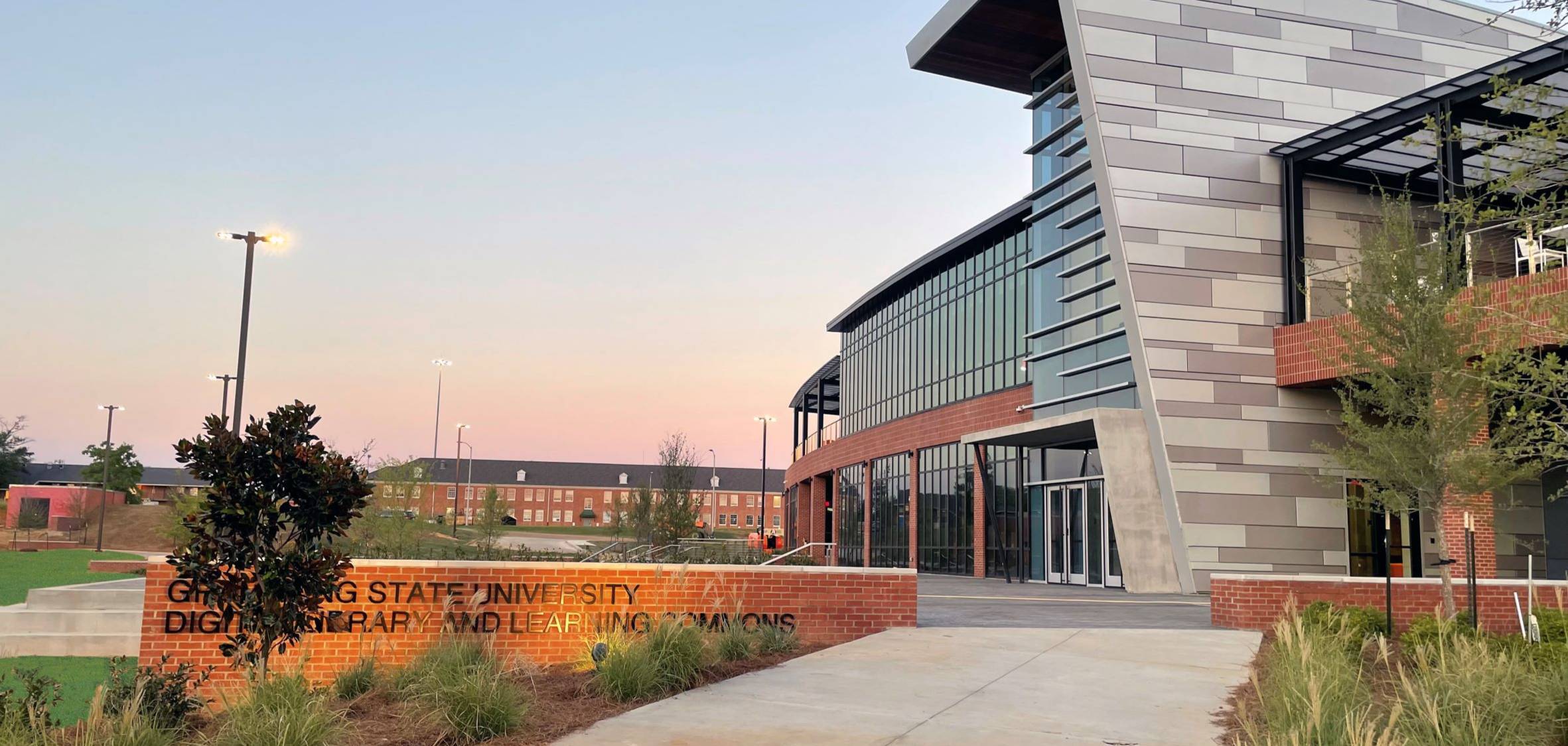 Image of e Grambling State University new Digital Library and Learning Commons.